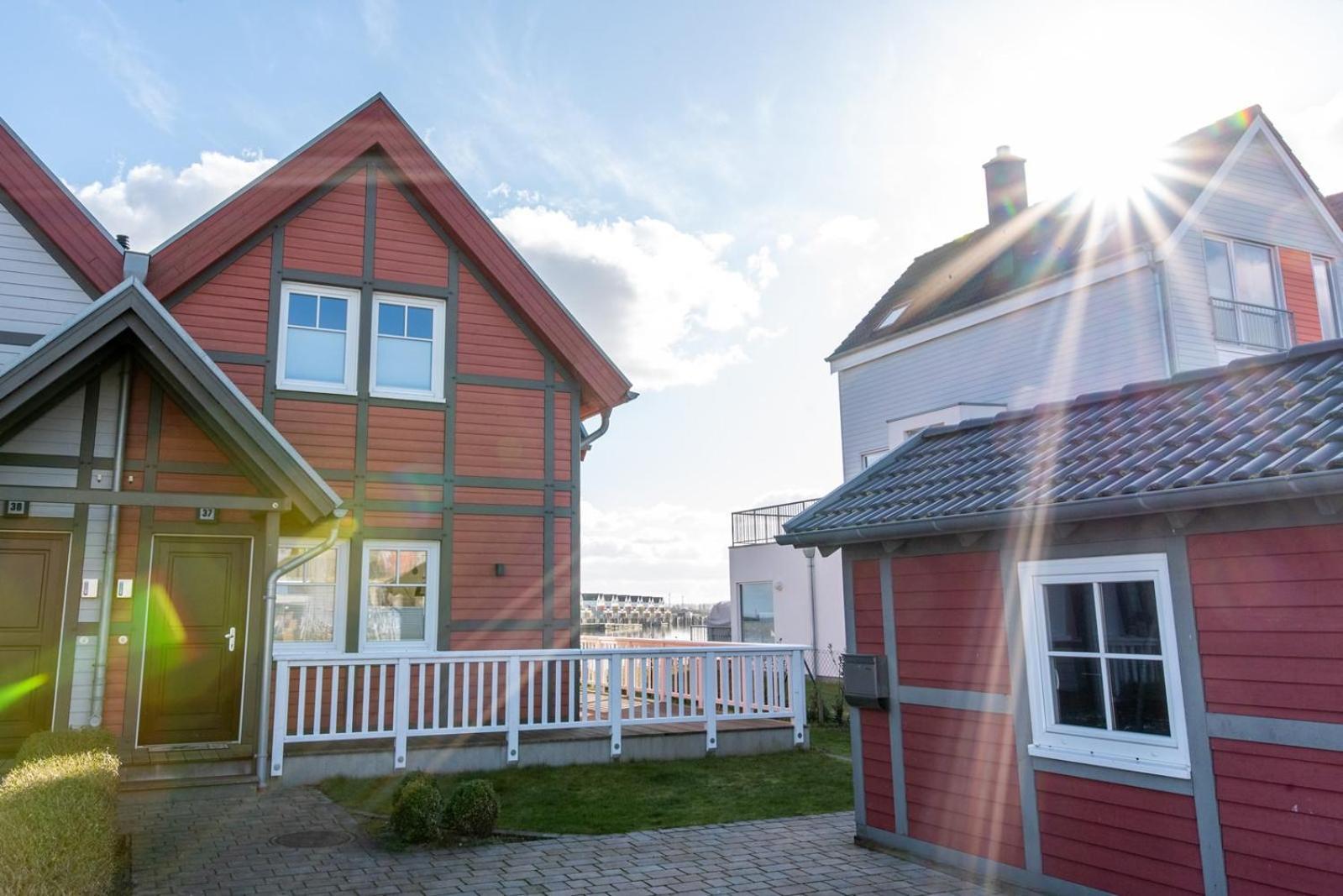 Villa Hus Im Lee Un Luv Olpenitz Exterior foto