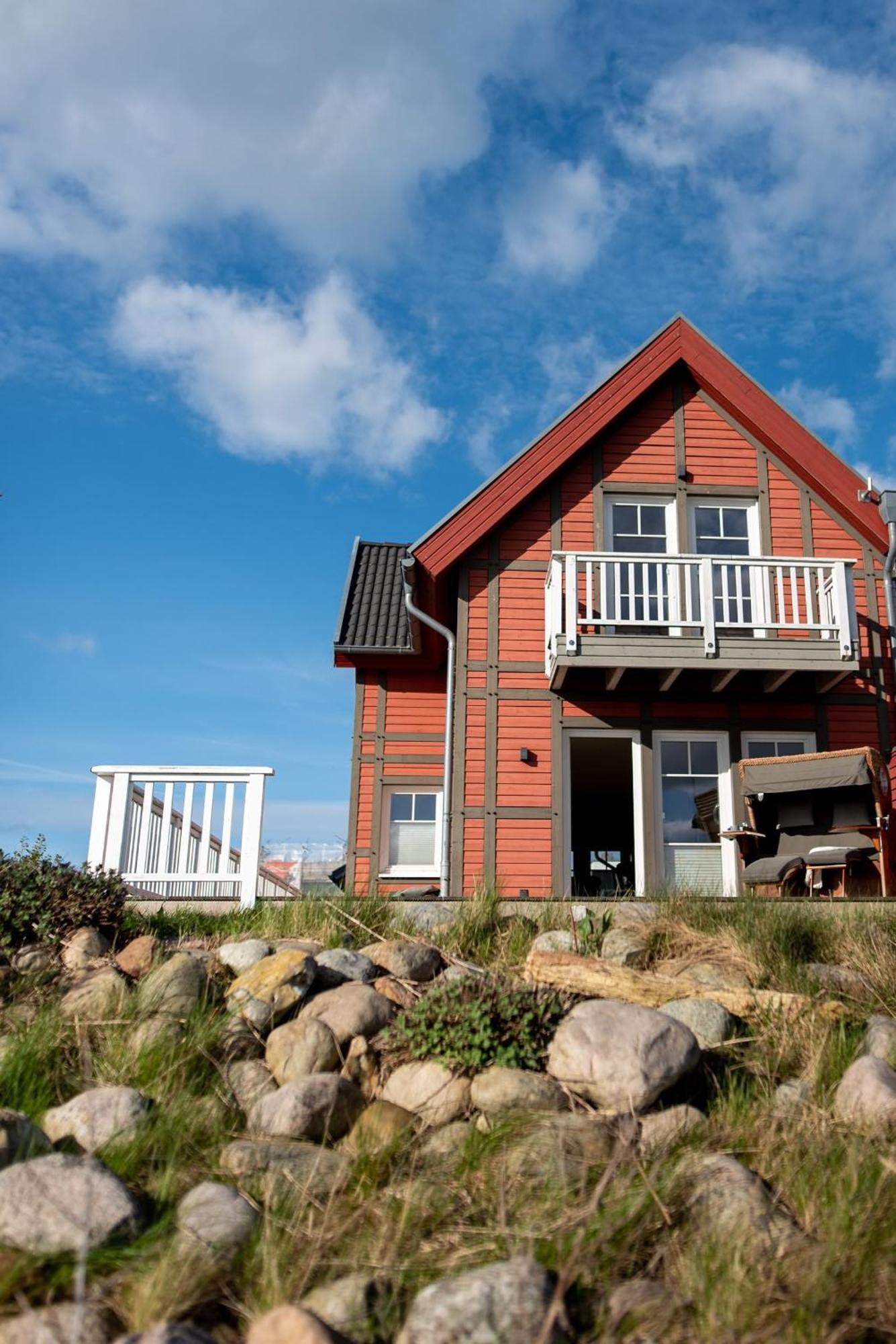 Villa Hus Im Lee Un Luv Olpenitz Exterior foto